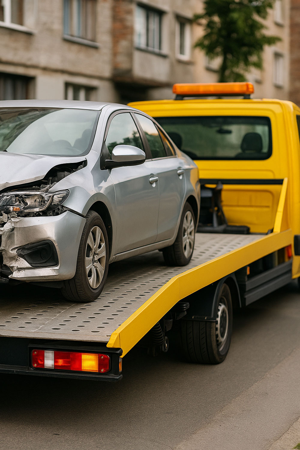 Rimozione veicoli incidentati a Milano